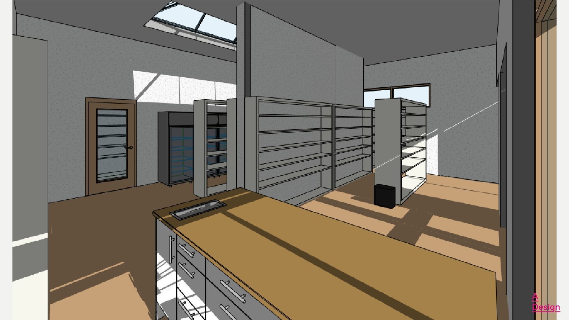 Shop convenience store - Revit 3D model_7
