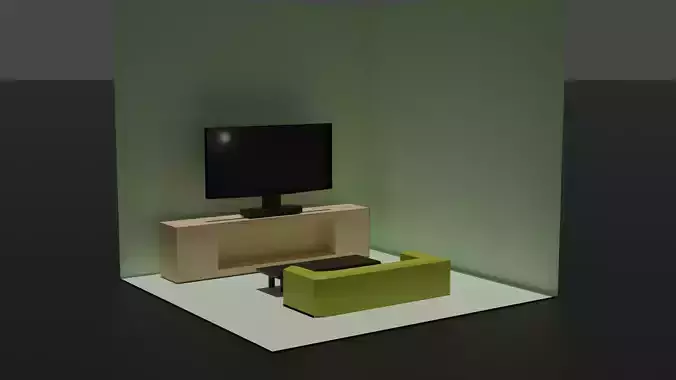 minimalistic room