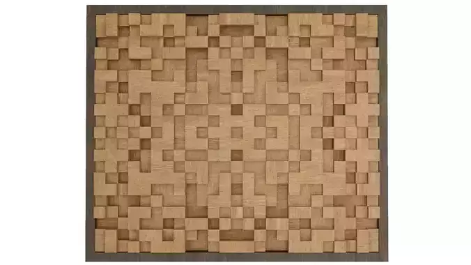 Acoustic Wall Art 3D Model
