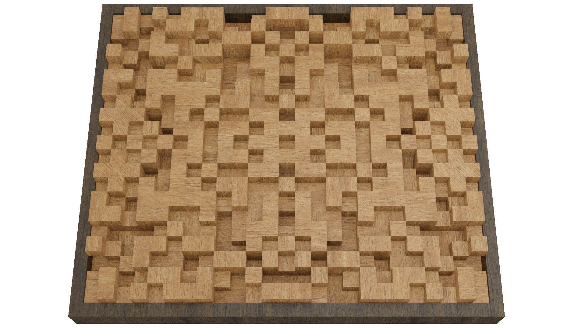 Acoustic Wall Art 3D Model 3D model_4