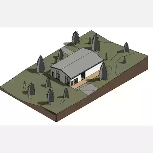 Audiences - Revit 3D model
