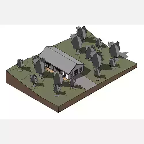 Classroom - Revit 3D model