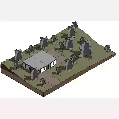 Game room - Revit 3D model