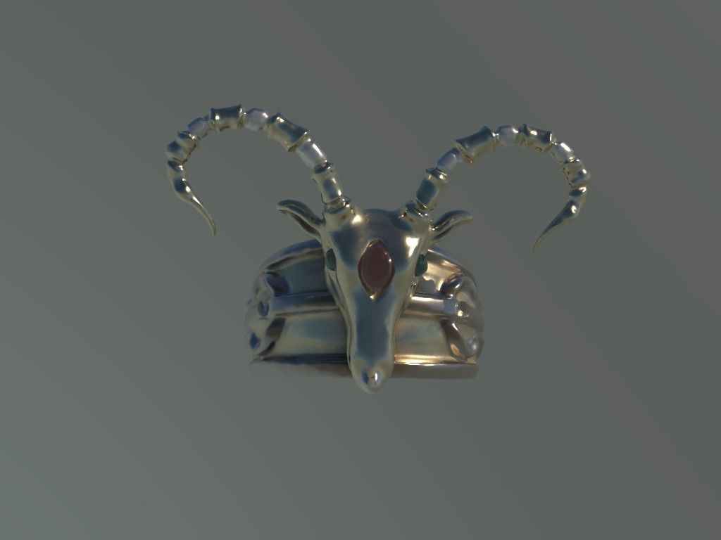 golden ring 3D model_14