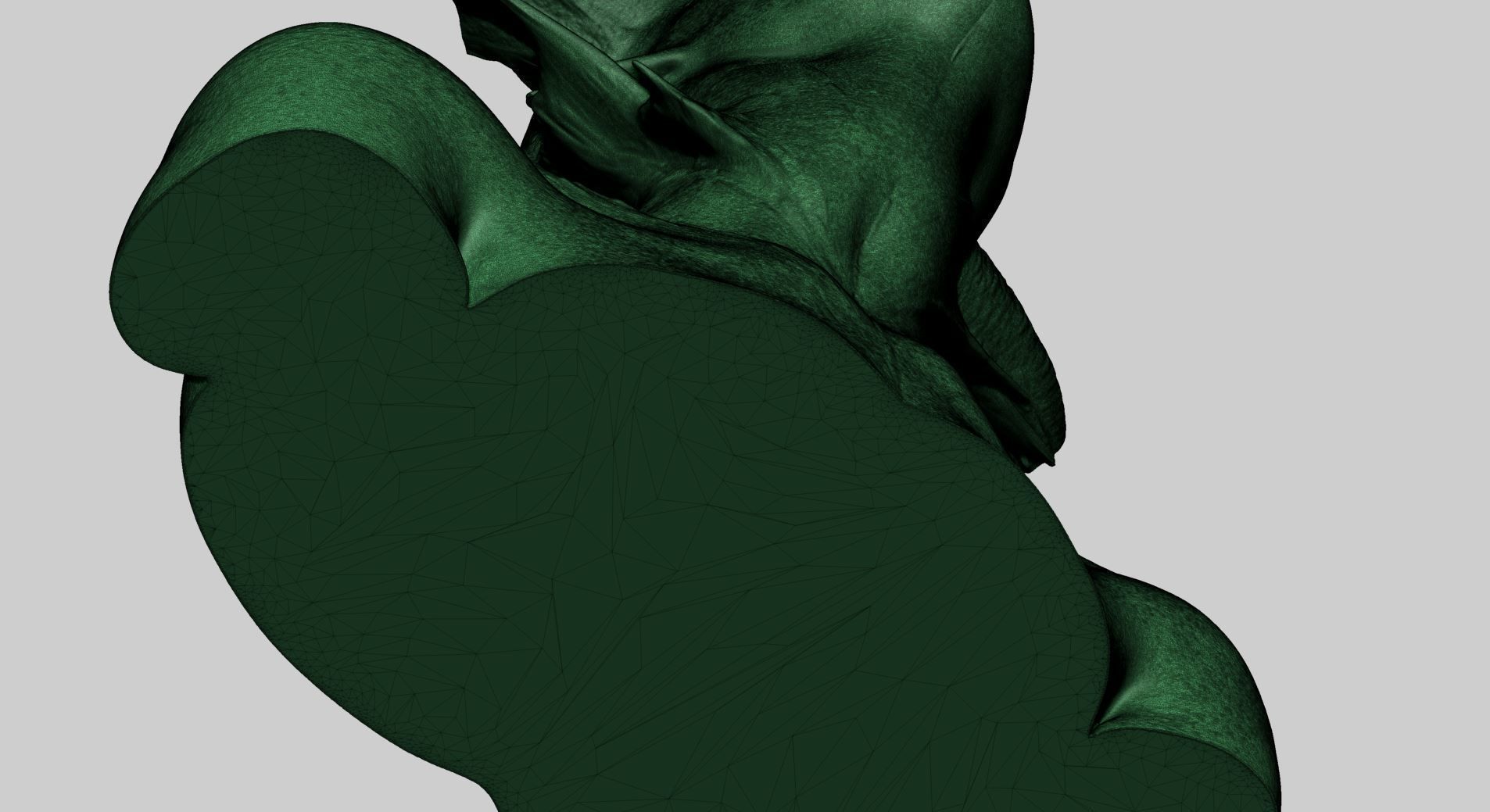 Fantasy Female Bust E 3D print model_15