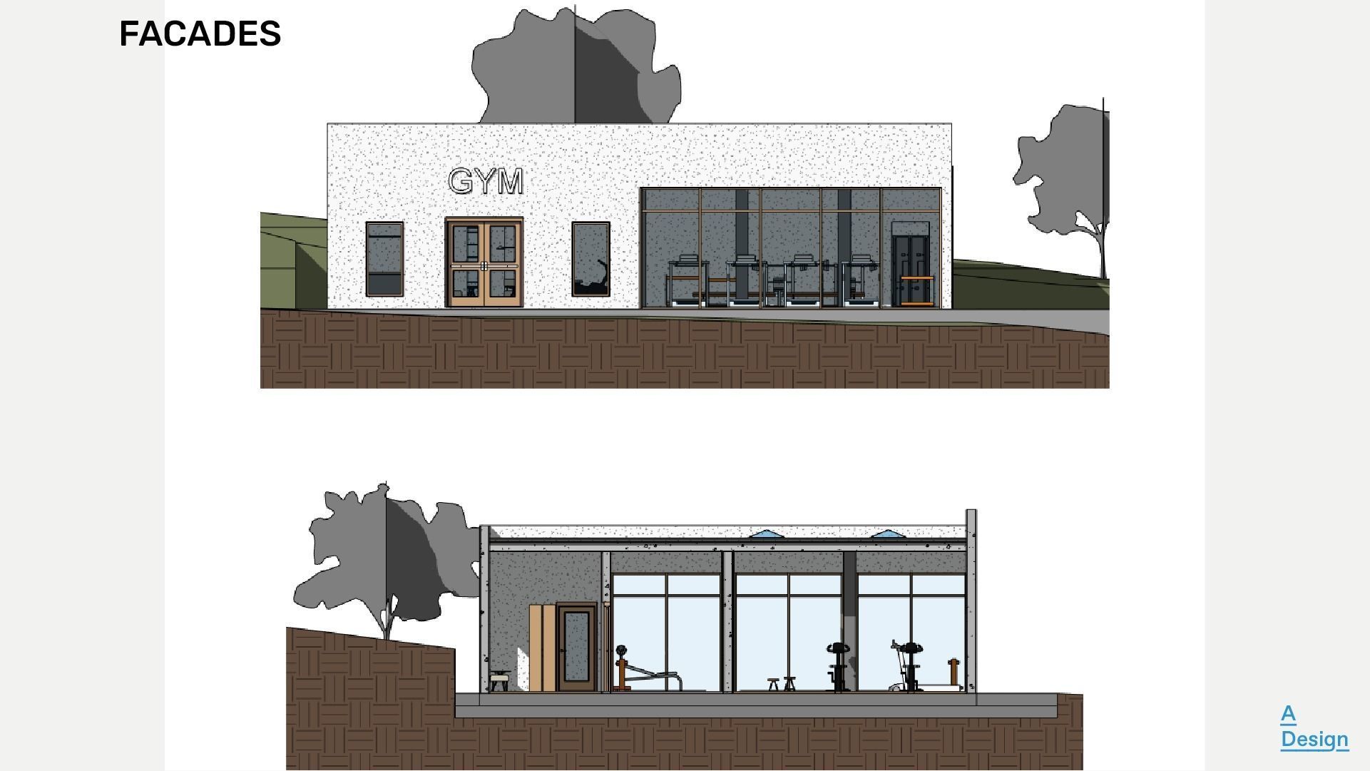 GYM - Revit 3D model_5