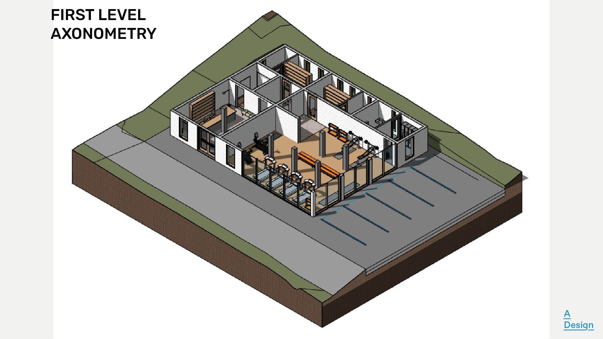 GYM - Revit 3D model_2