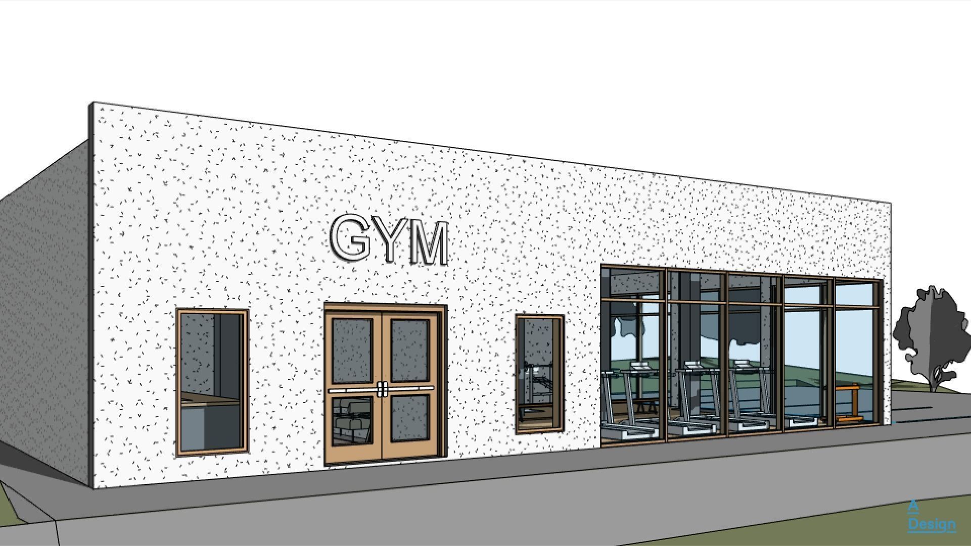 GYM - Revit 3D model_6