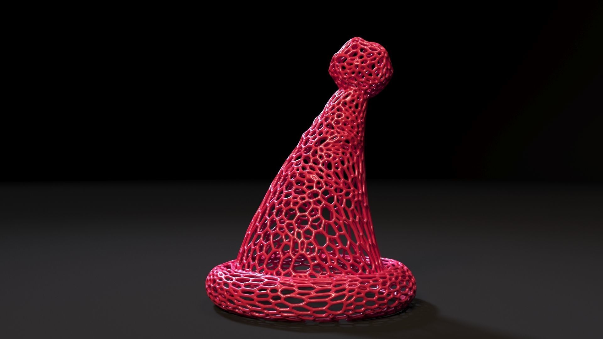 Christmas hat 3D print model_1