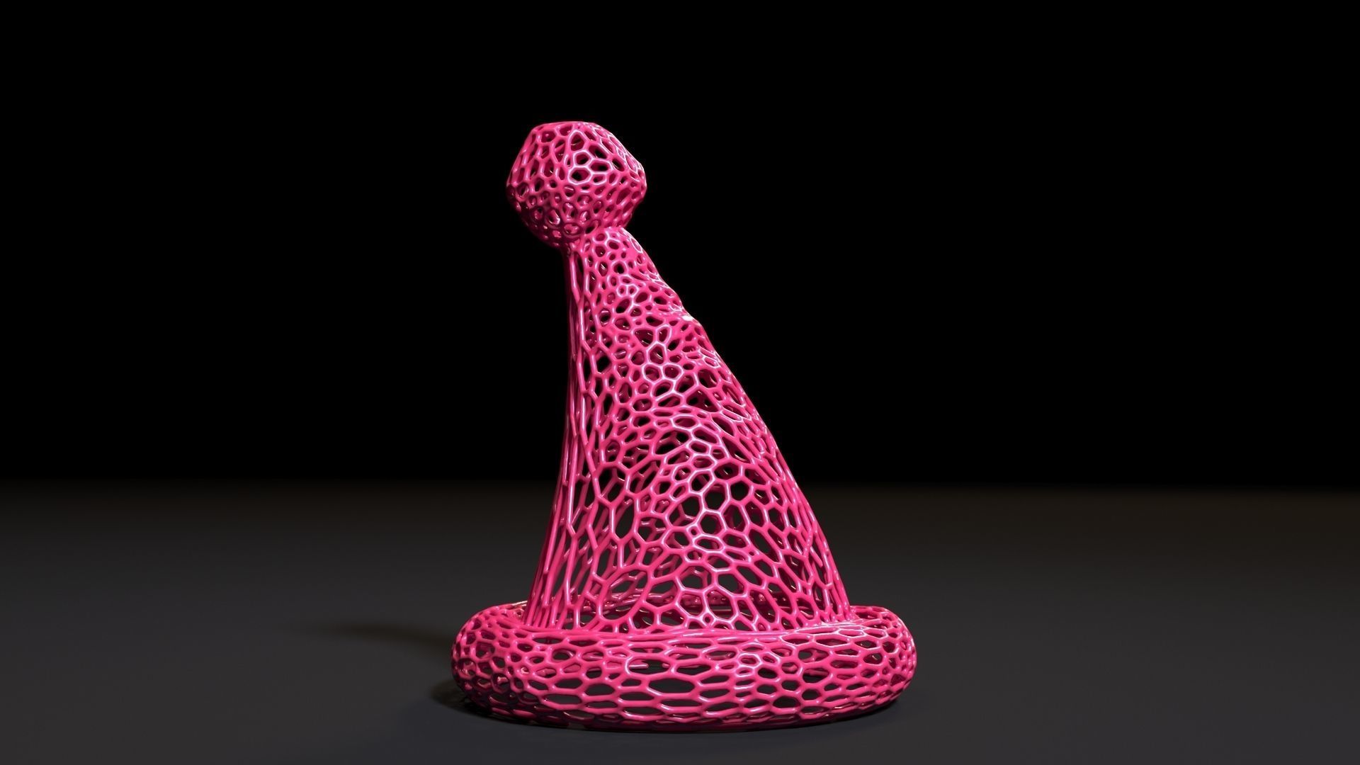 Christmas hat 3D print model_5