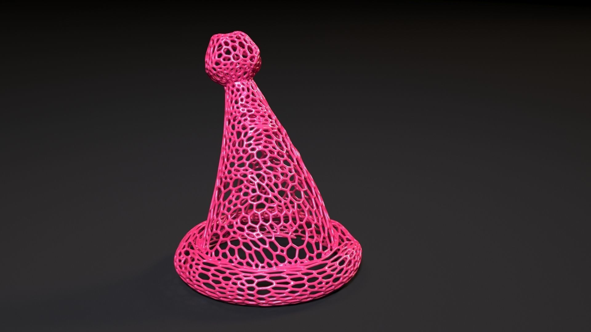 Christmas hat 3D print model_6