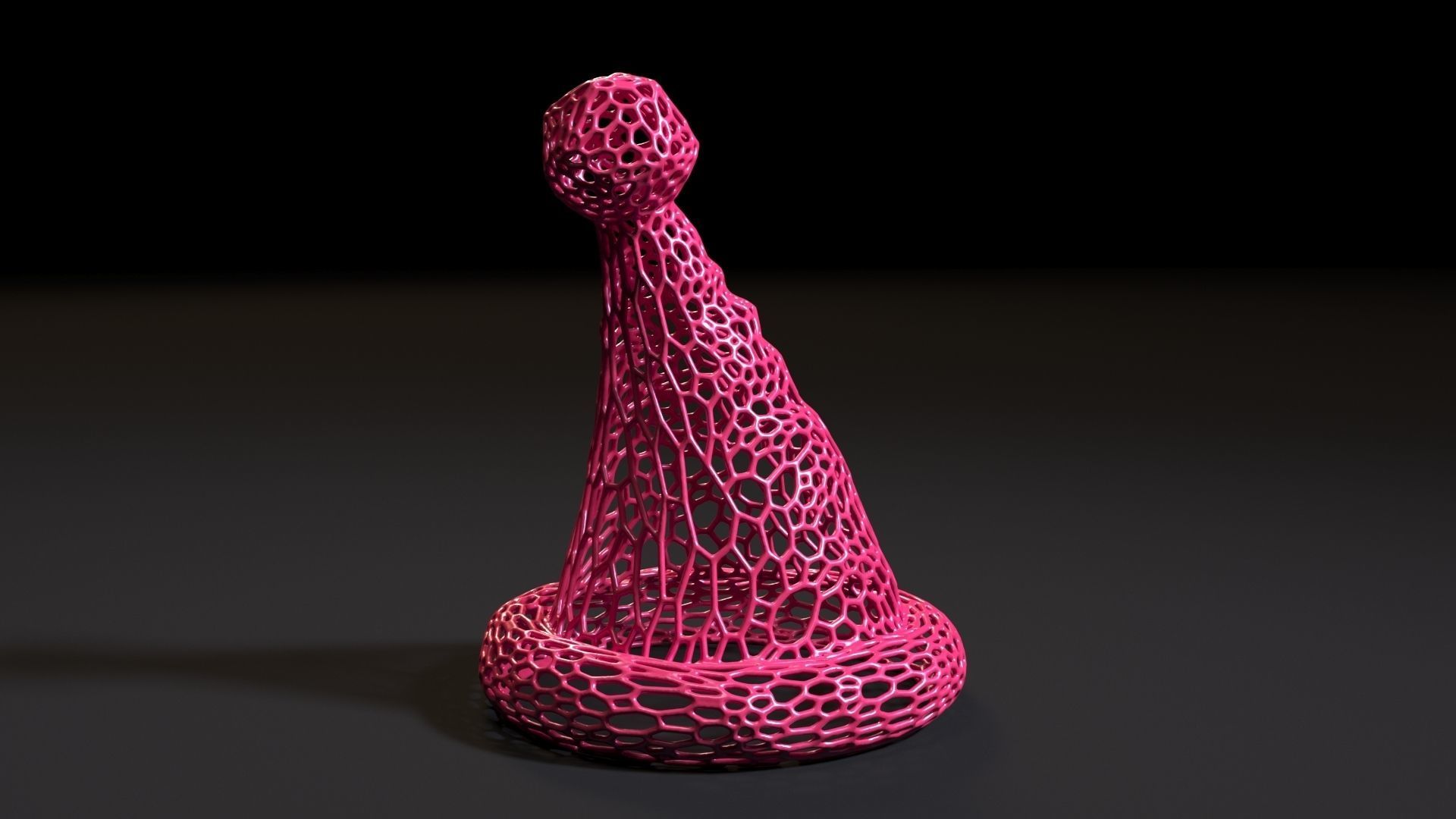 Christmas hat 3D print model_4