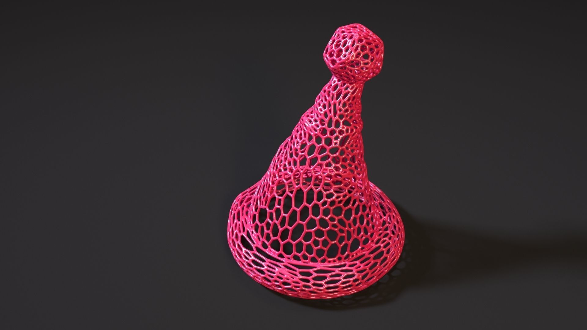 Christmas hat 3D print model_9