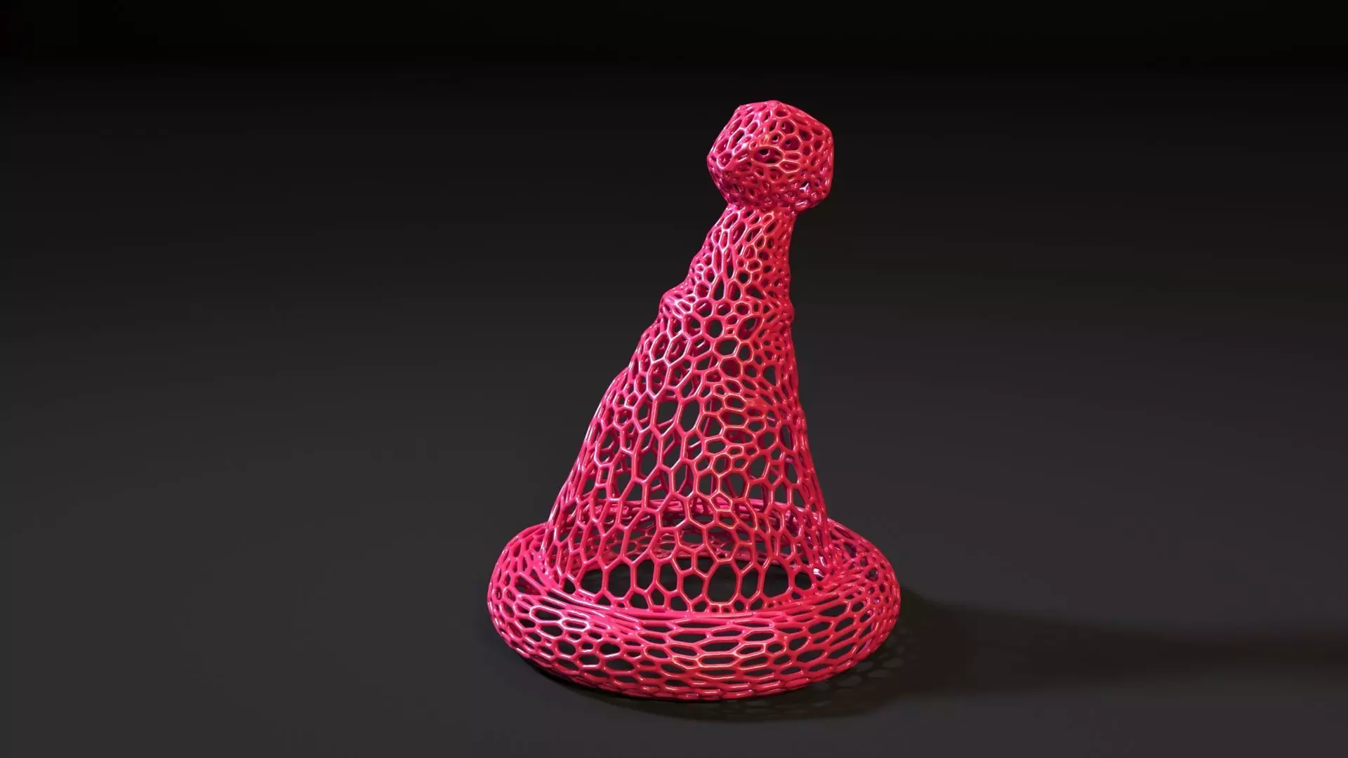Christmas hat 3D print model_0