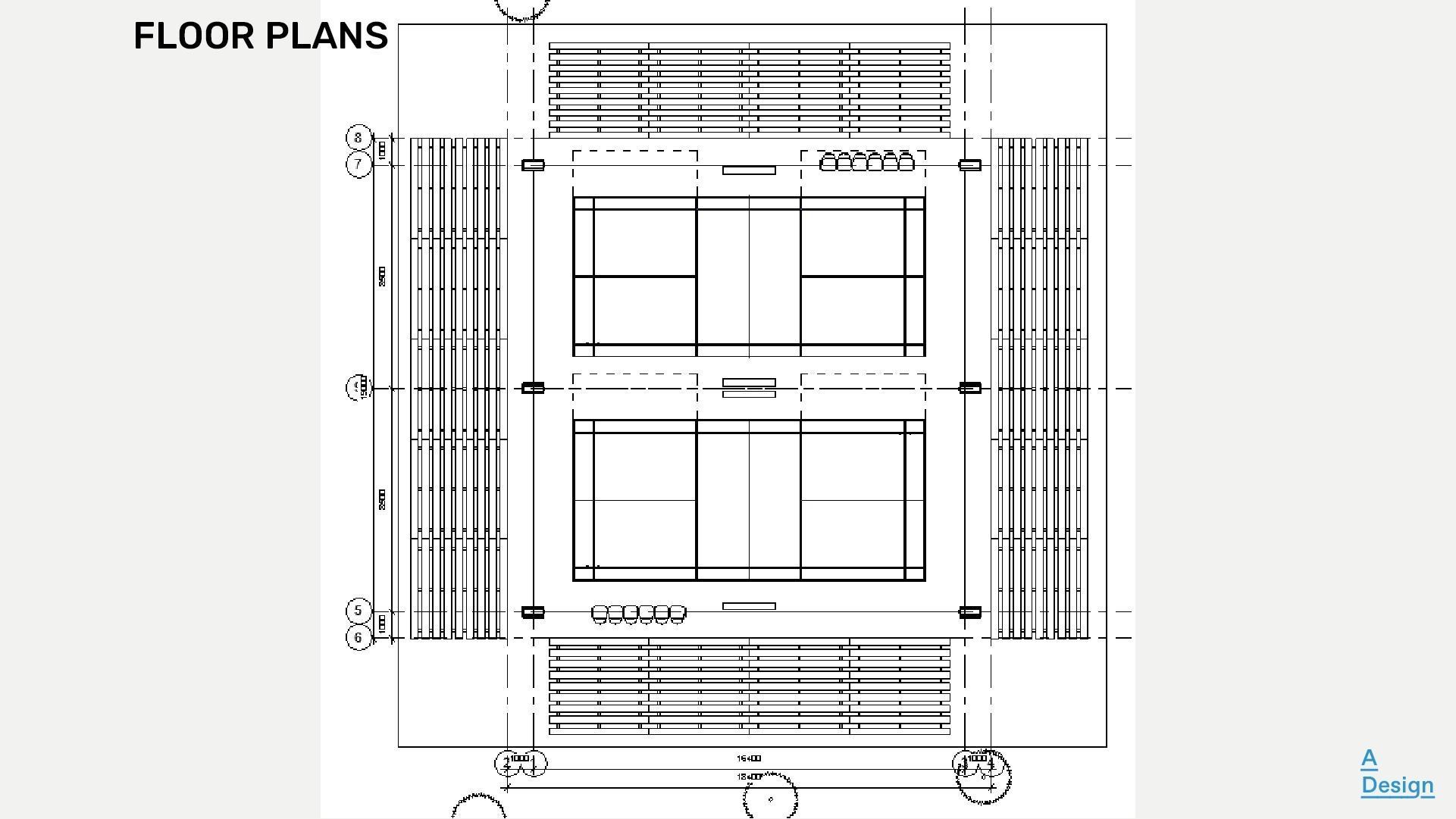 Outdoor sports ground - Revit 3D model_4