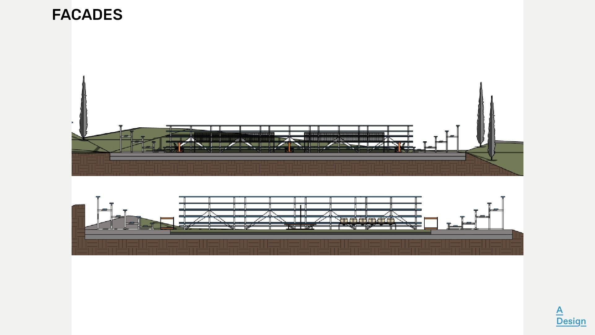 Outdoor sports ground - Revit 3D model_5
