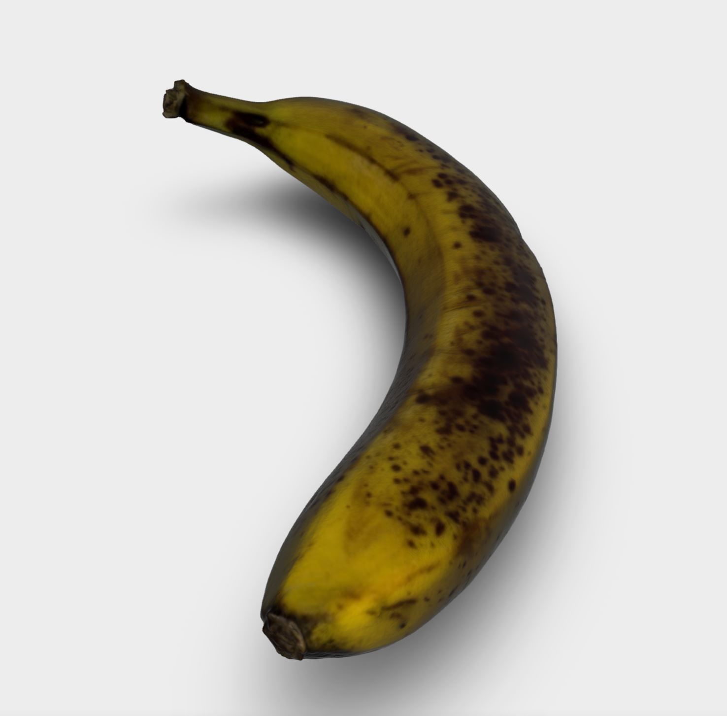 banana high resolution scanned ultra realistic Free 3D model_5