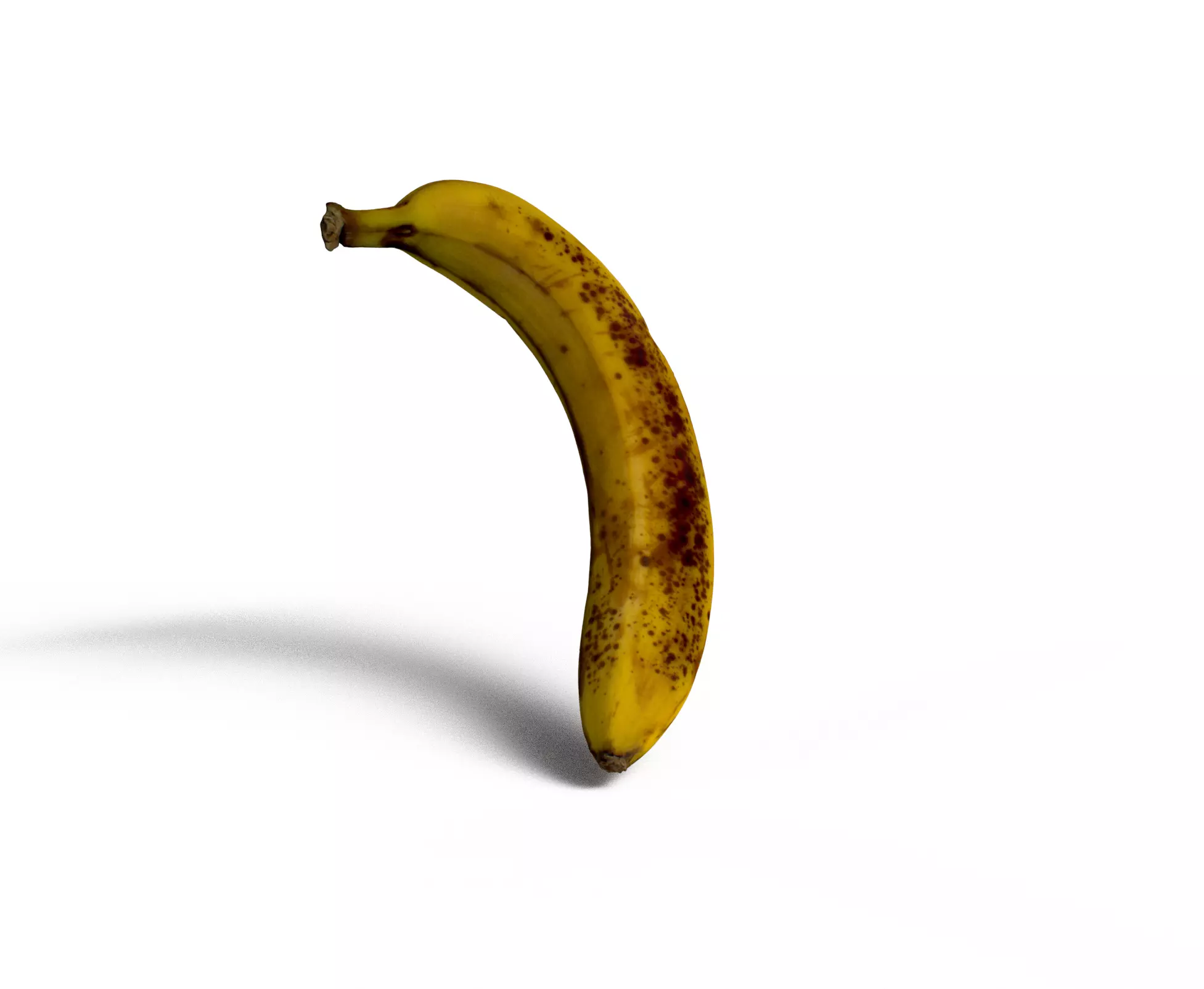 banana high resolution scanned ultra realistic Free 3D model_0