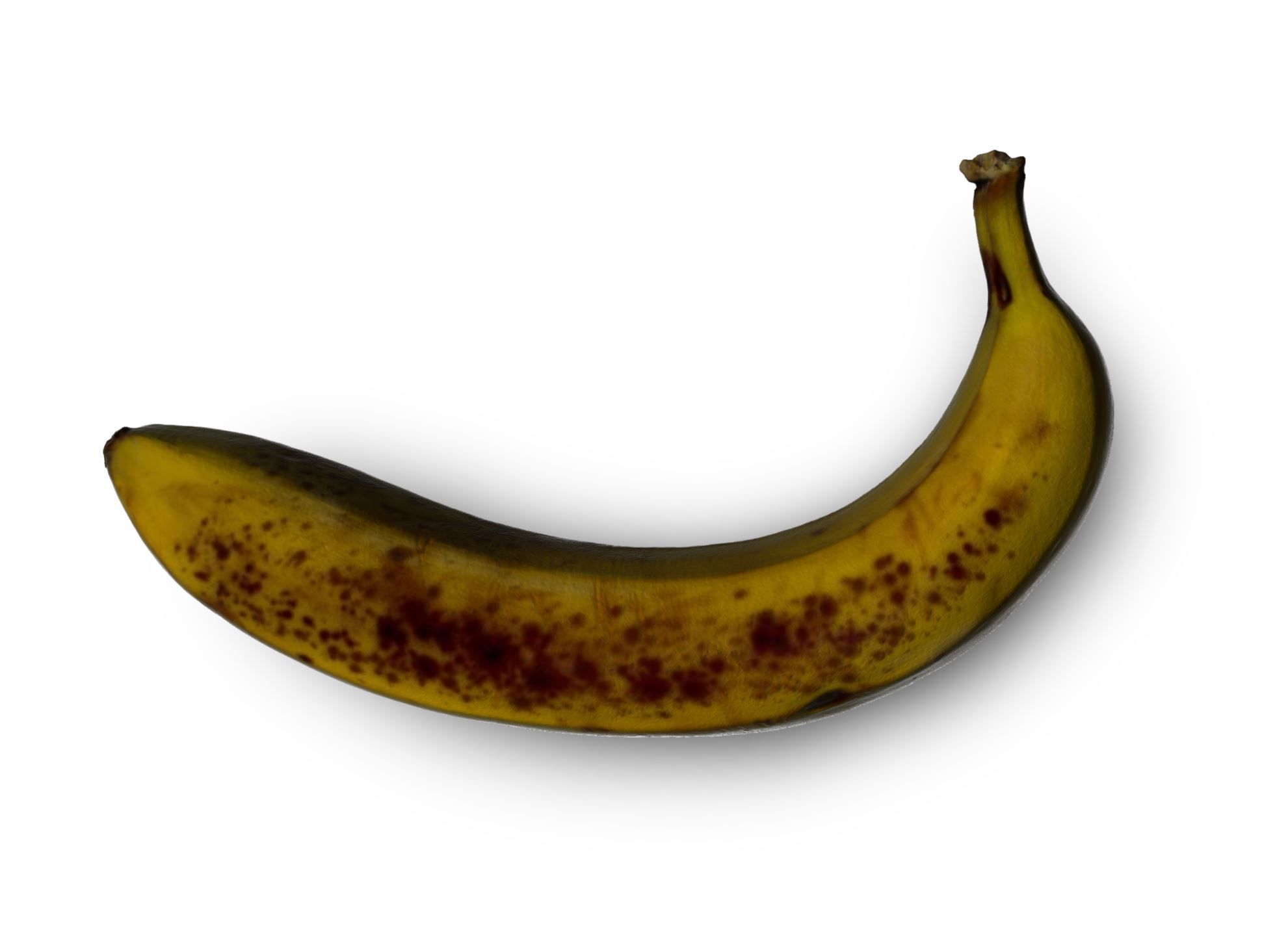 banana high resolution scanned ultra realistic Free 3D model_7