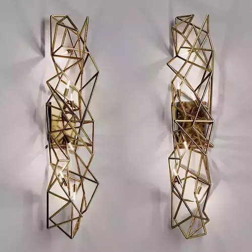 Etoile Wall Sconce by Christian Lava for Terzani 3D model