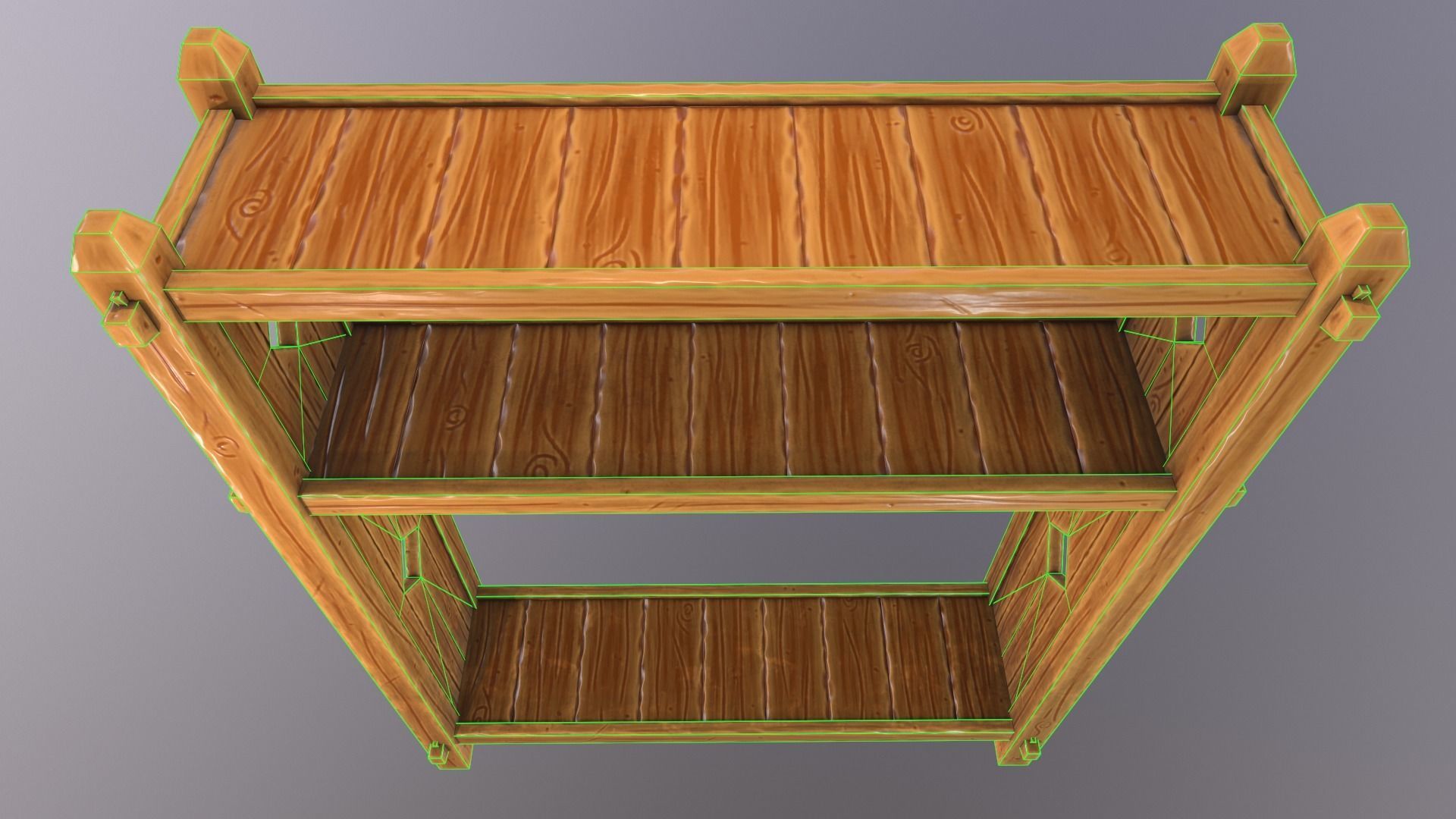 3D model Stylized medieval rack VR / AR / low-poly | CGTrader
