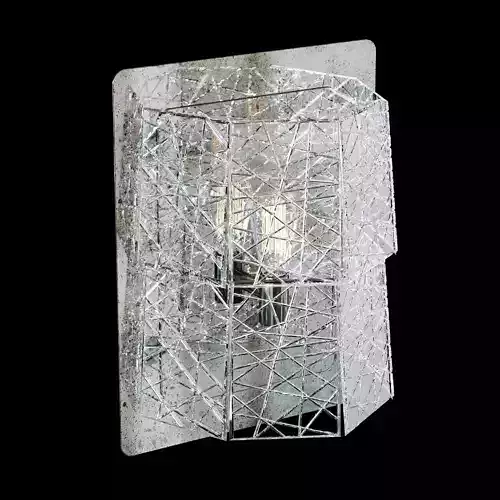 Baccarat Tuile De Cristal Frozen Sconce 3D model