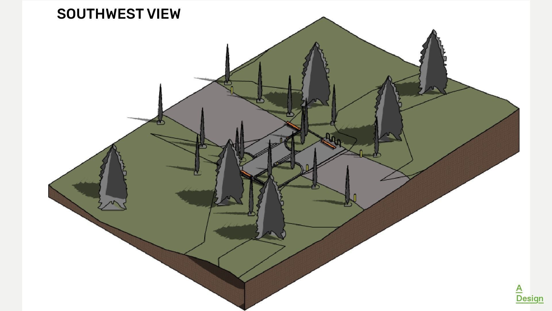 Rest zone - Revit 3D model_1