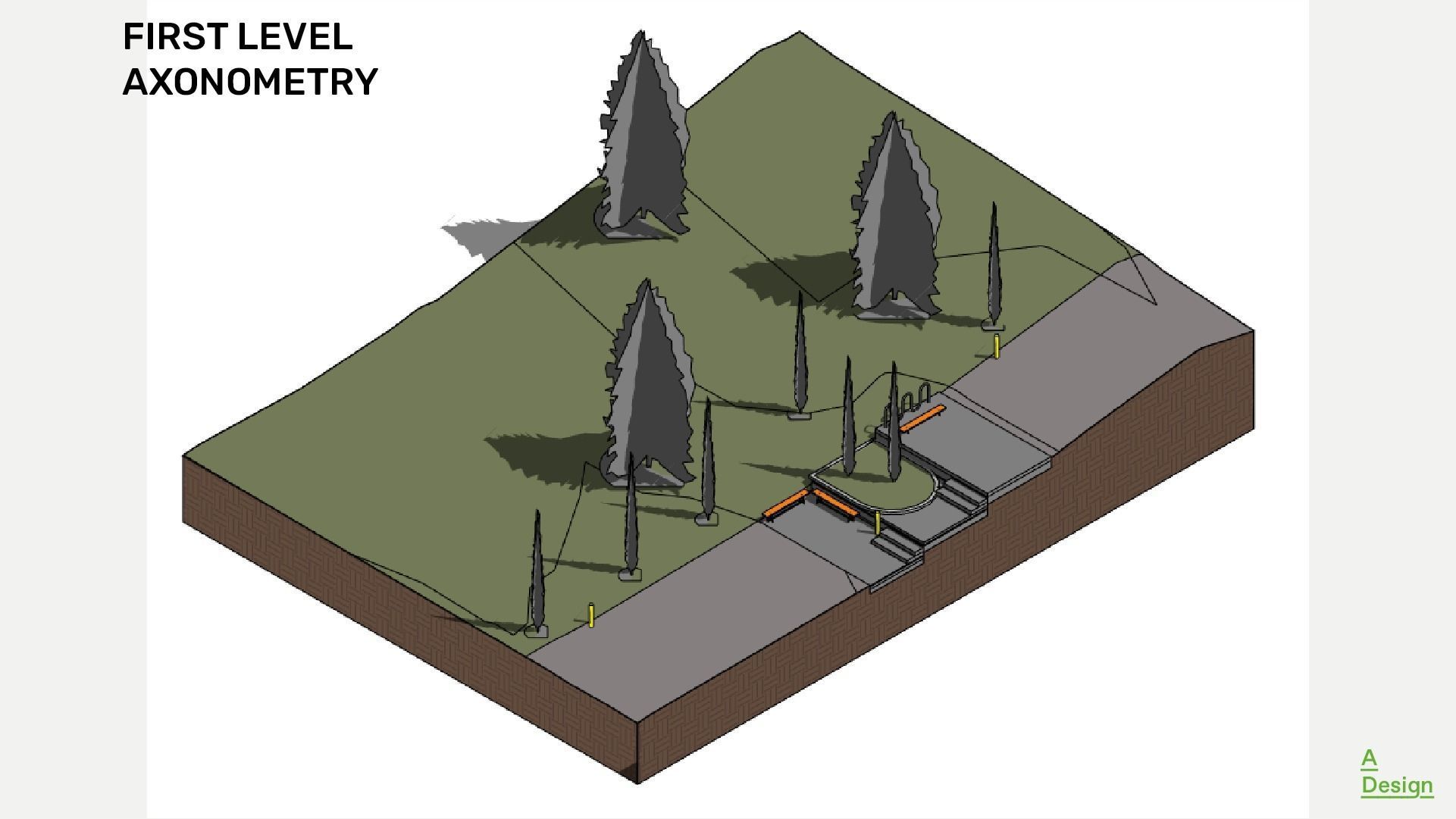 Rest zone - Revit 3D model_2