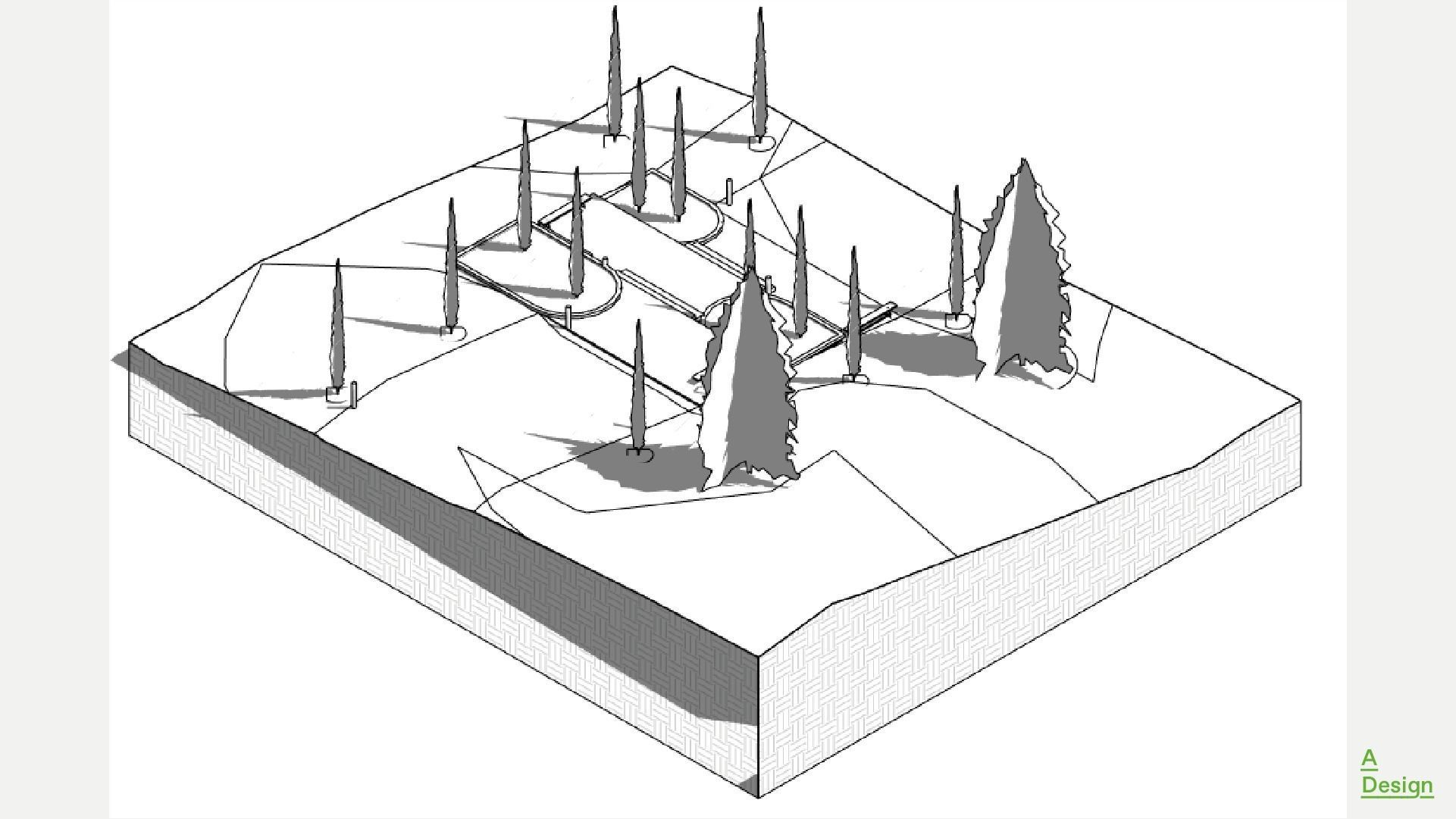 Rest zone - Revit 3D model_9