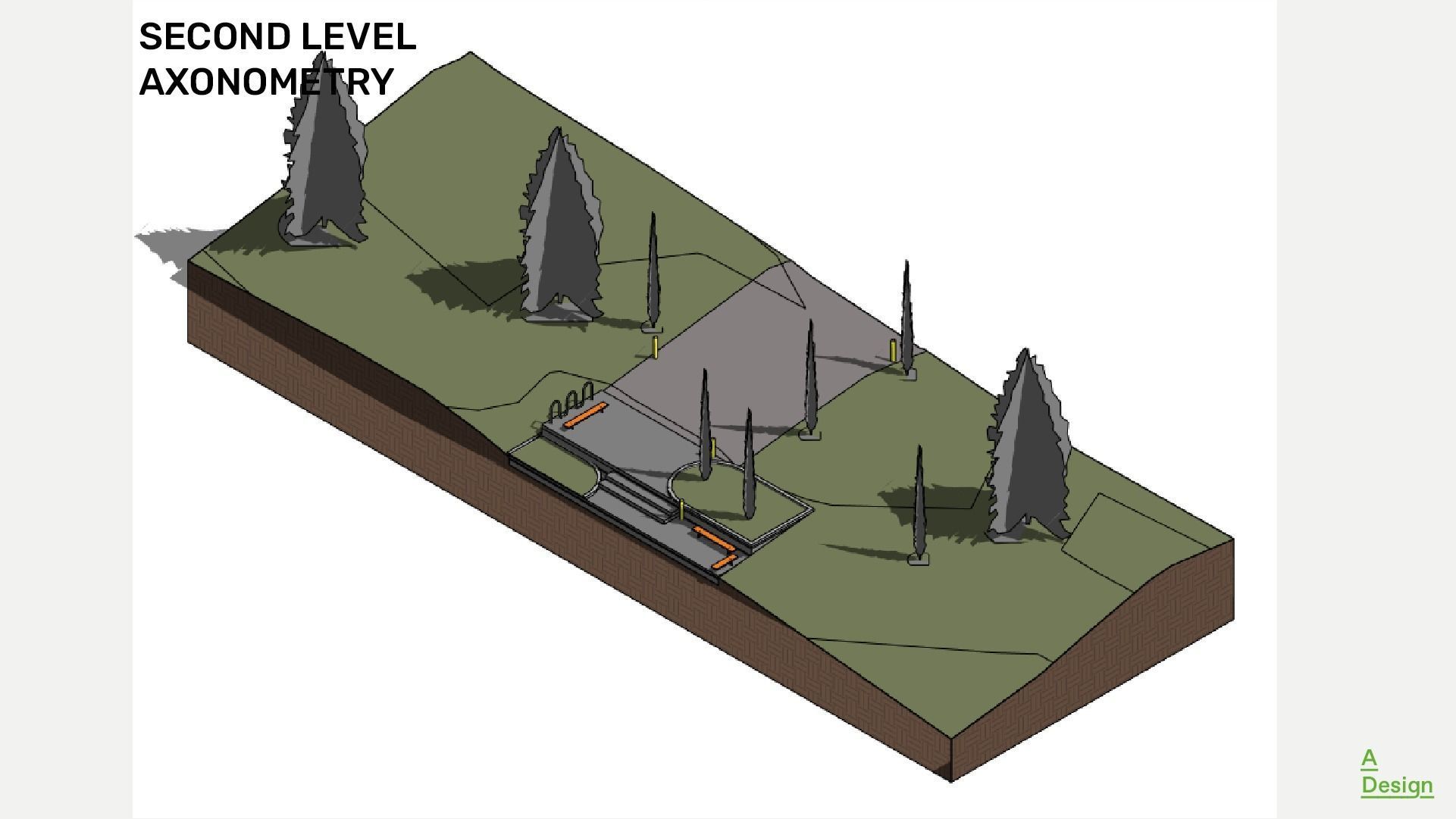 Rest zone - Revit 3D model_3