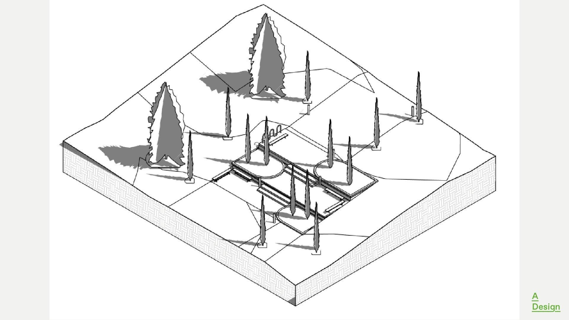 Rest zone - Revit 3D model_8
