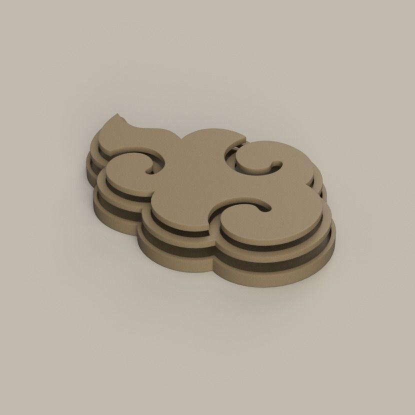 Akatsuki - Logo 3D print model_3