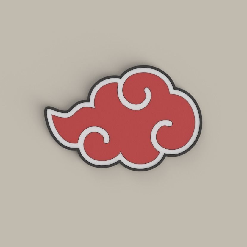 Akatsuki - Logo 3D print model_4