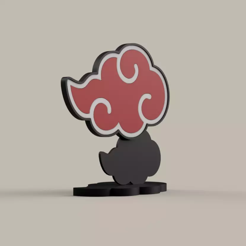Akatsuki - Logo 3D print model_0