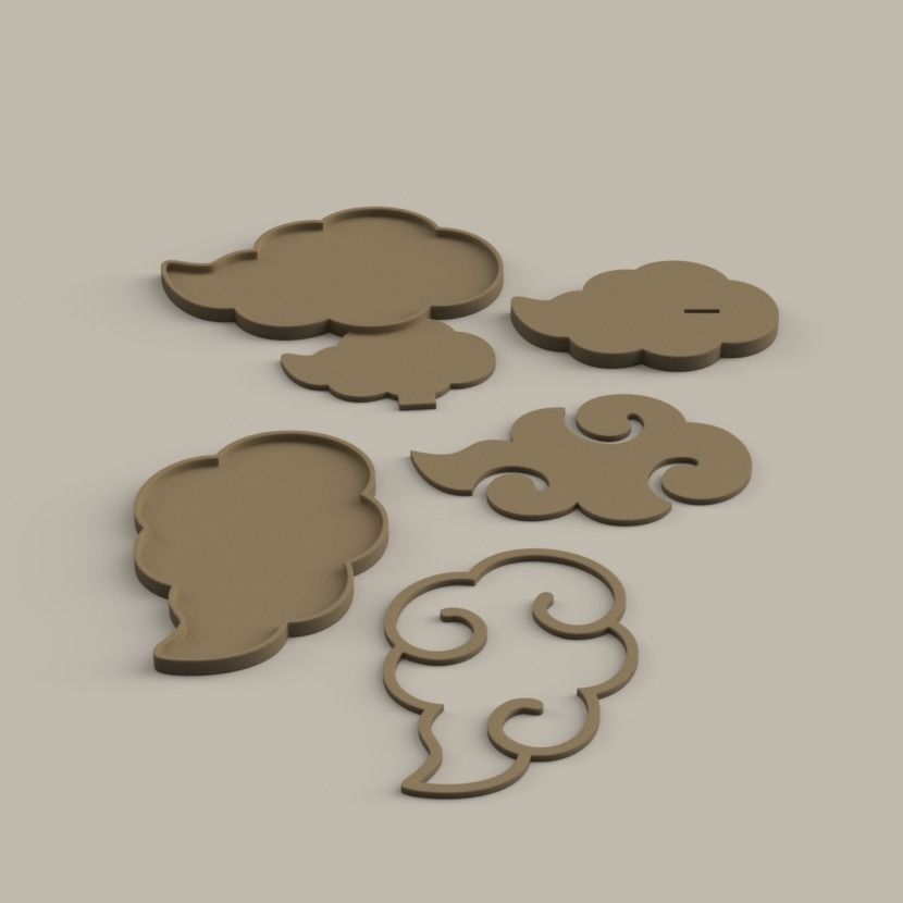 Akatsuki - Logo 3D print model_2