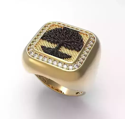 Tree of Life Unisex Ring