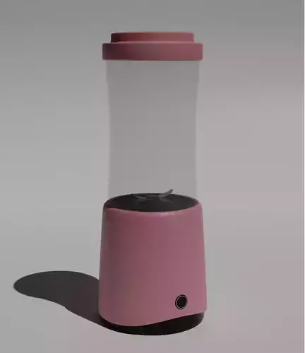 Pink Modern Smoothie Blender