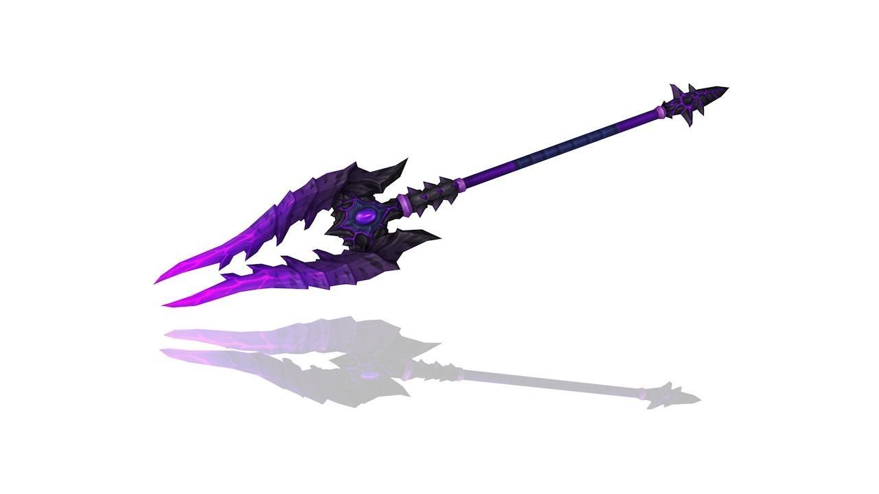 Volcano King Spear Low-poly 3D model_3