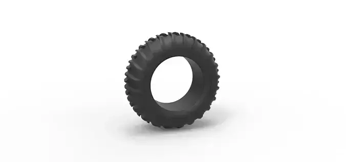 Dune buggy front tire 13 Scale 1 to 25