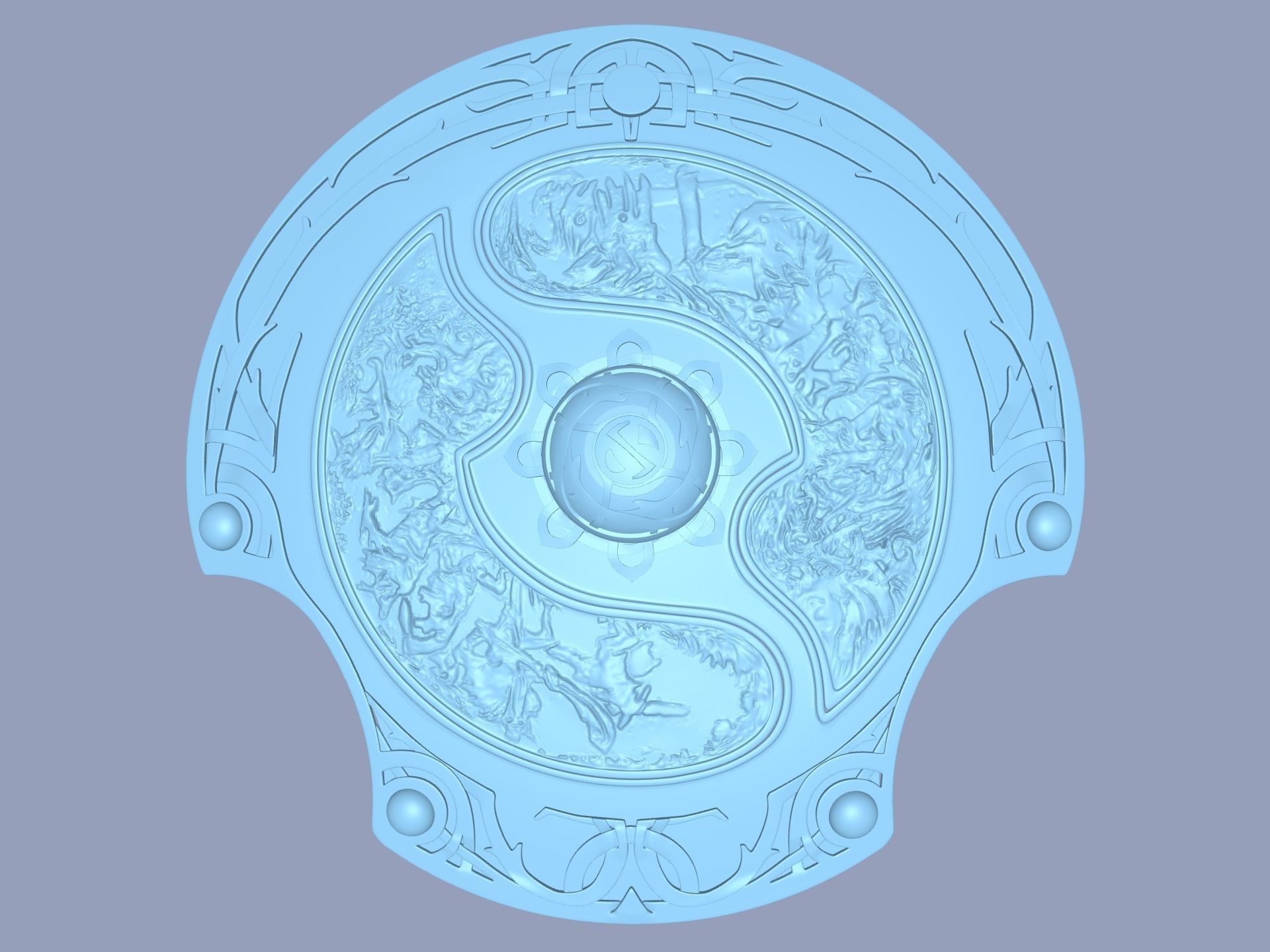 Aegis of the Immortal Fan Art - 3D Print STL 3D print model_2