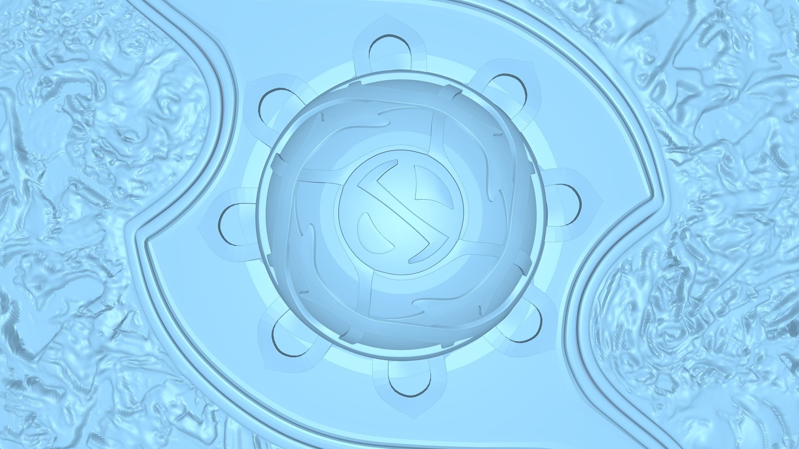 Aegis of the Immortal Fan Art - 3D Print STL 3D print model_7