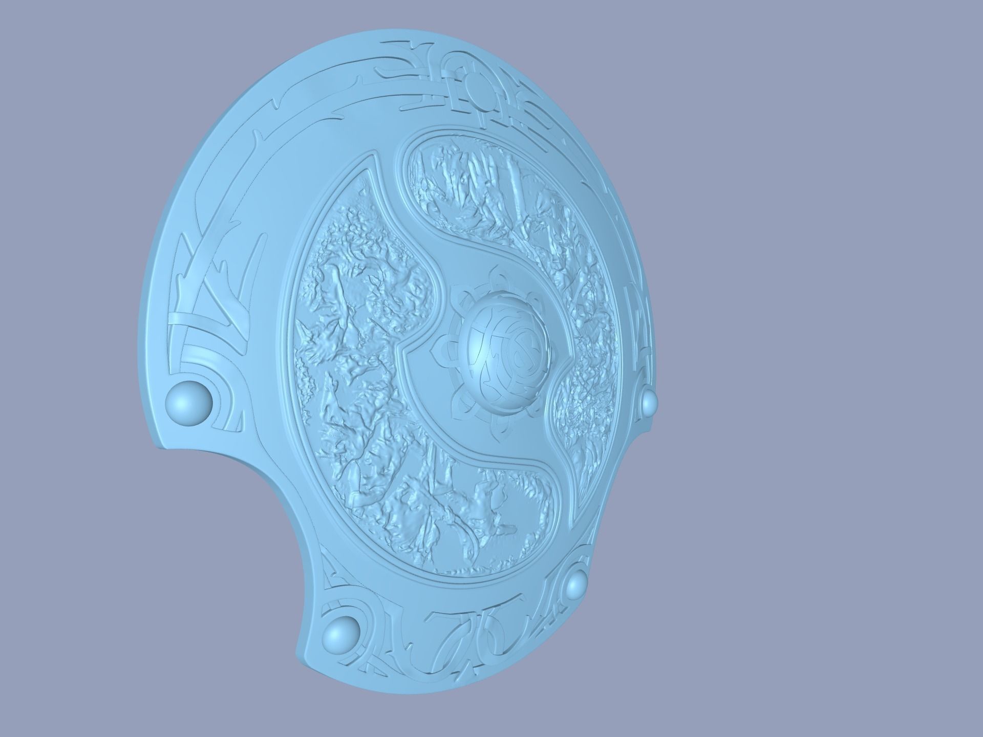 Aegis of the Immortal Fan Art - 3D Print STL 3D print model_4