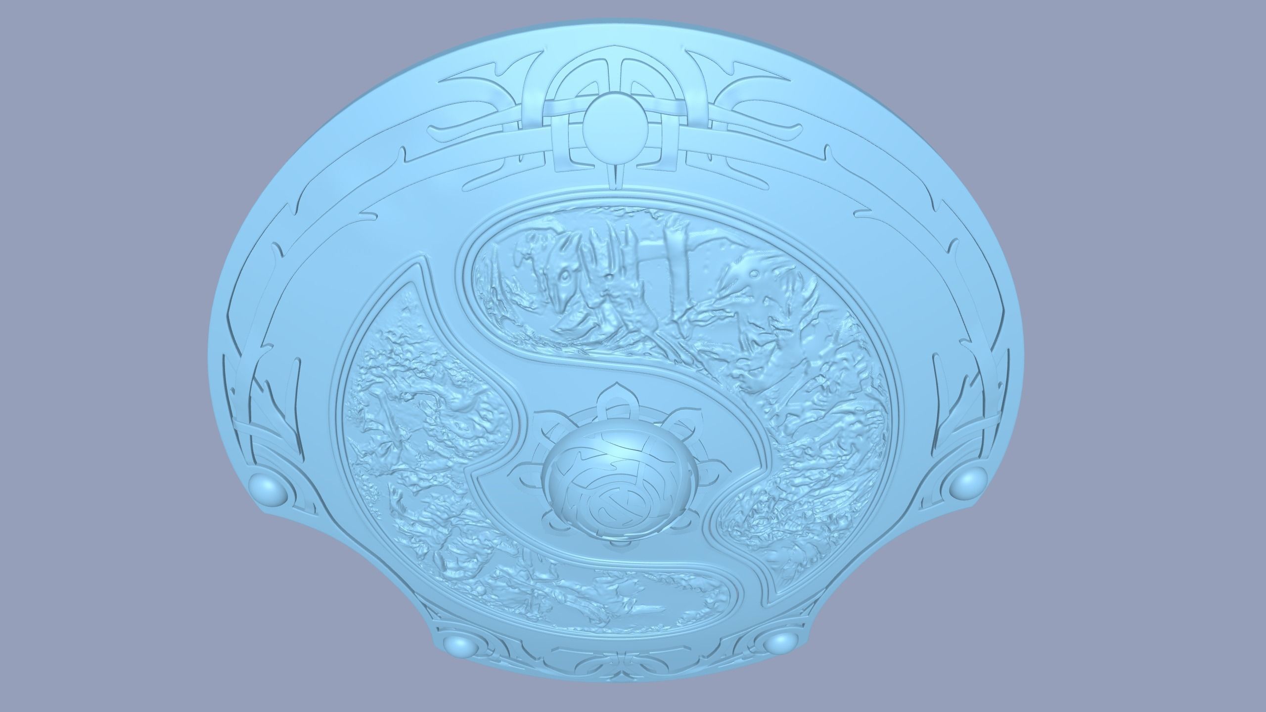 Aegis of the Immortal Fan Art - 3D Print STL 3D print model_6