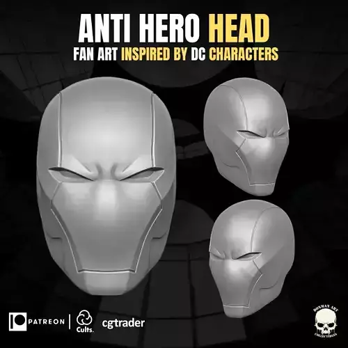 Anti Hero Head for Action Figures