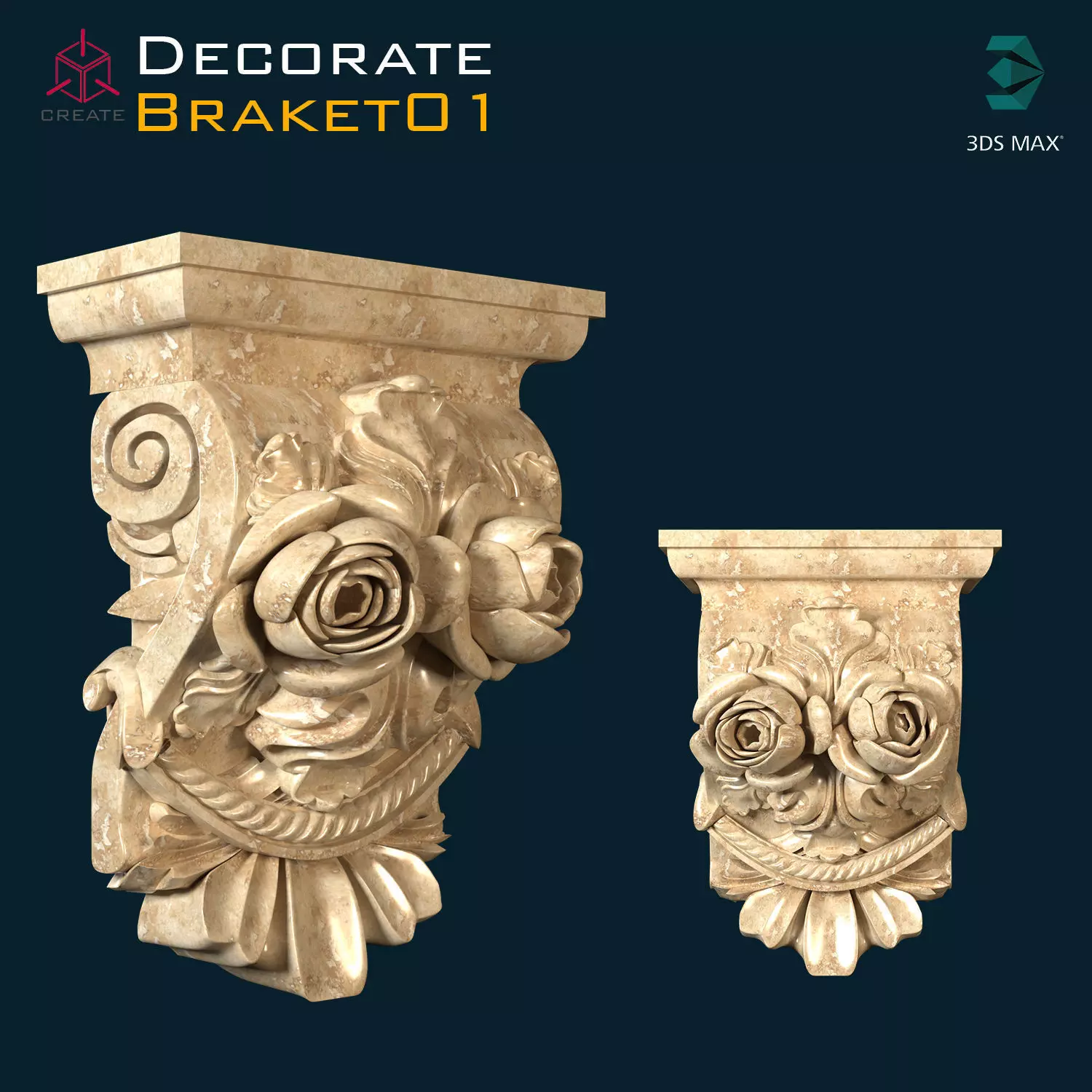 Bracket 01 3D model_0