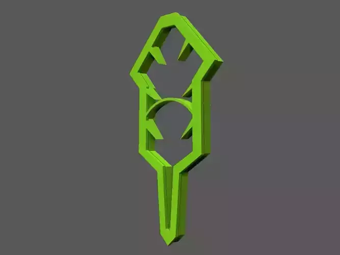8 - Earth Badge - Cutter 3D print model