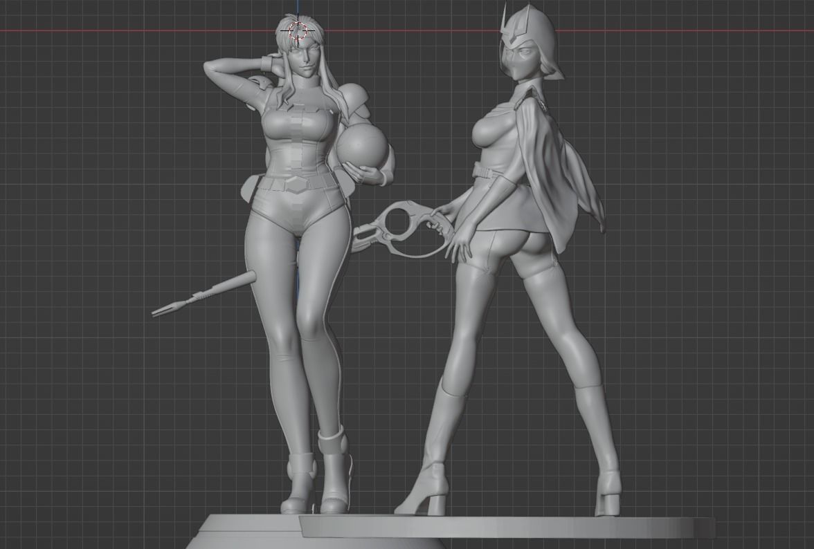 Gundam Kycilia Zabi  3D print model_4