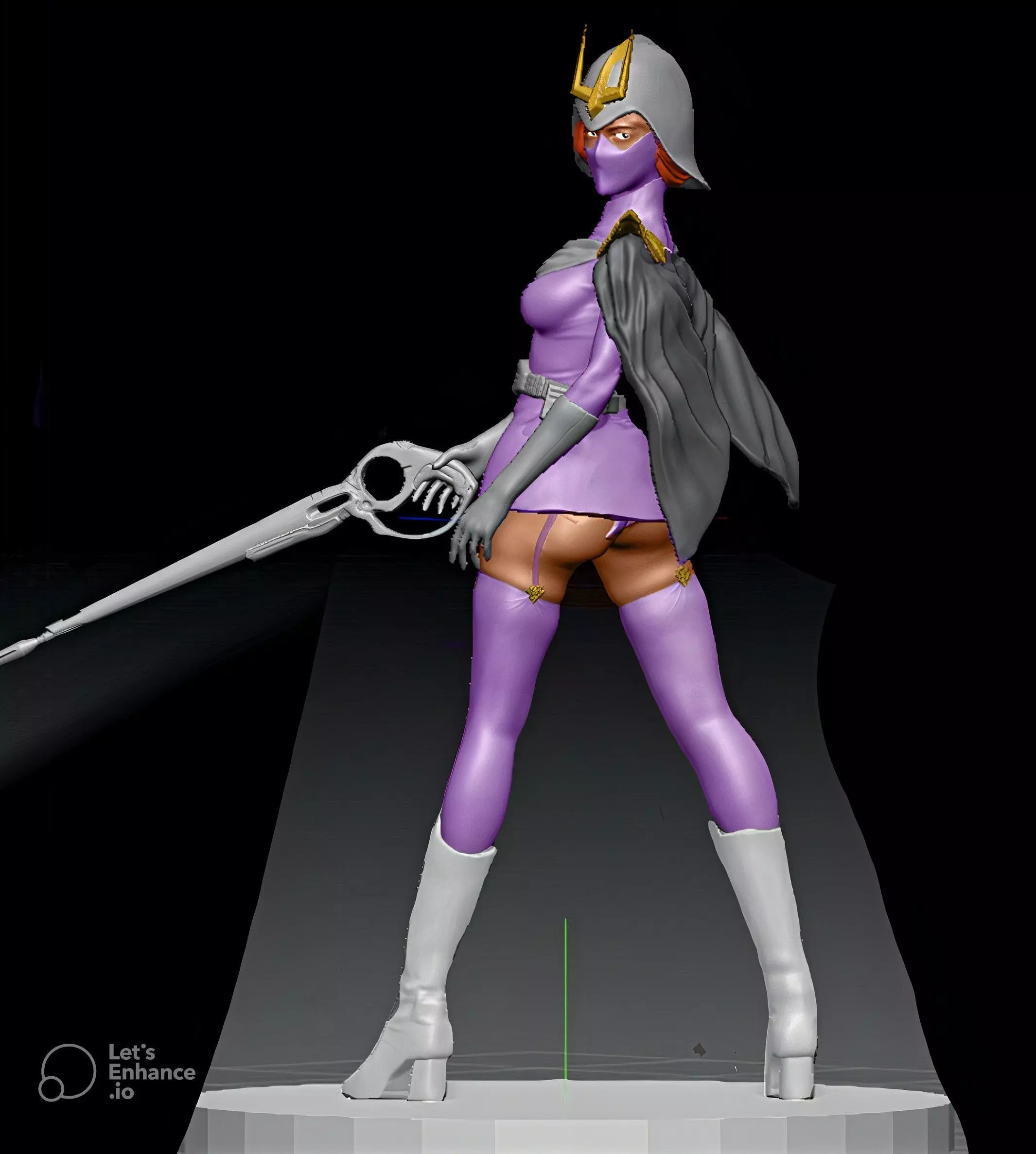 Gundam Kycilia Zabi  3D print model_0