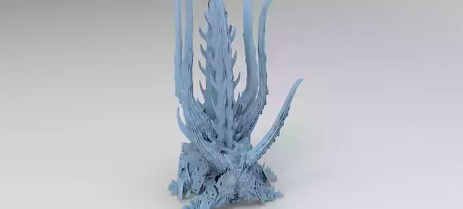 Alien Dragon God Bone Structure 1 