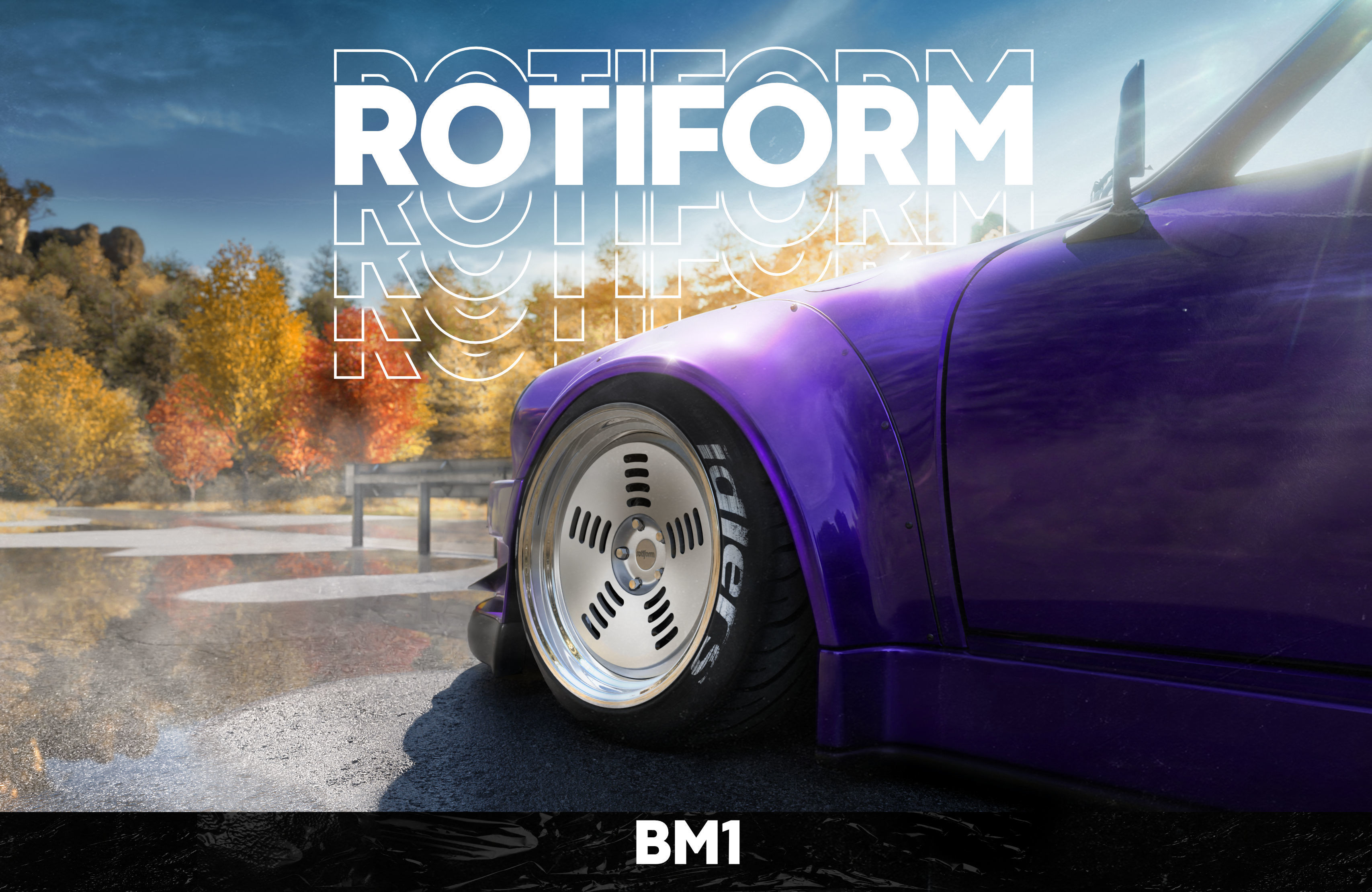 Rotiform  6 rims pack High and Low poly Low-poly 3D model_2